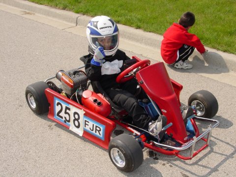 Joey in his first kart (8)