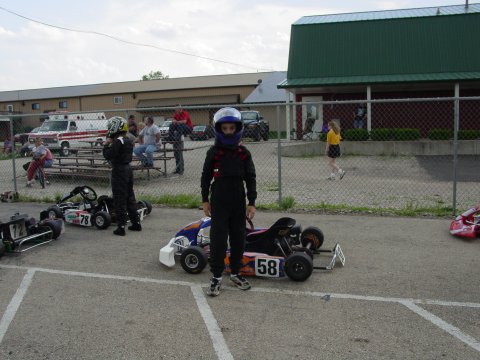 Joey in grid at Norway (11)