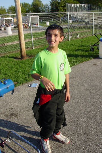 Joey cooling-off at Badger Raceway (10)