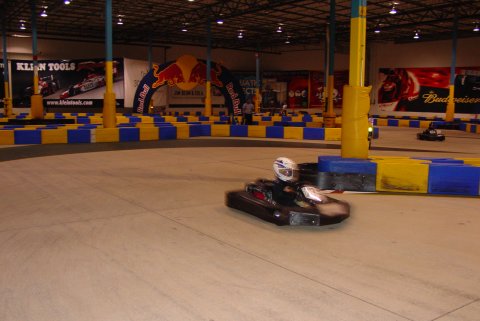 Michael racing at Chicago Indoor (8)