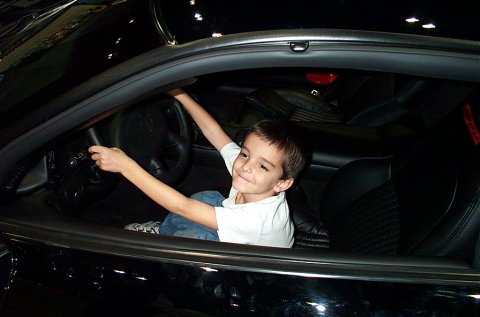 Michael dreaming of his first Corvette (4)